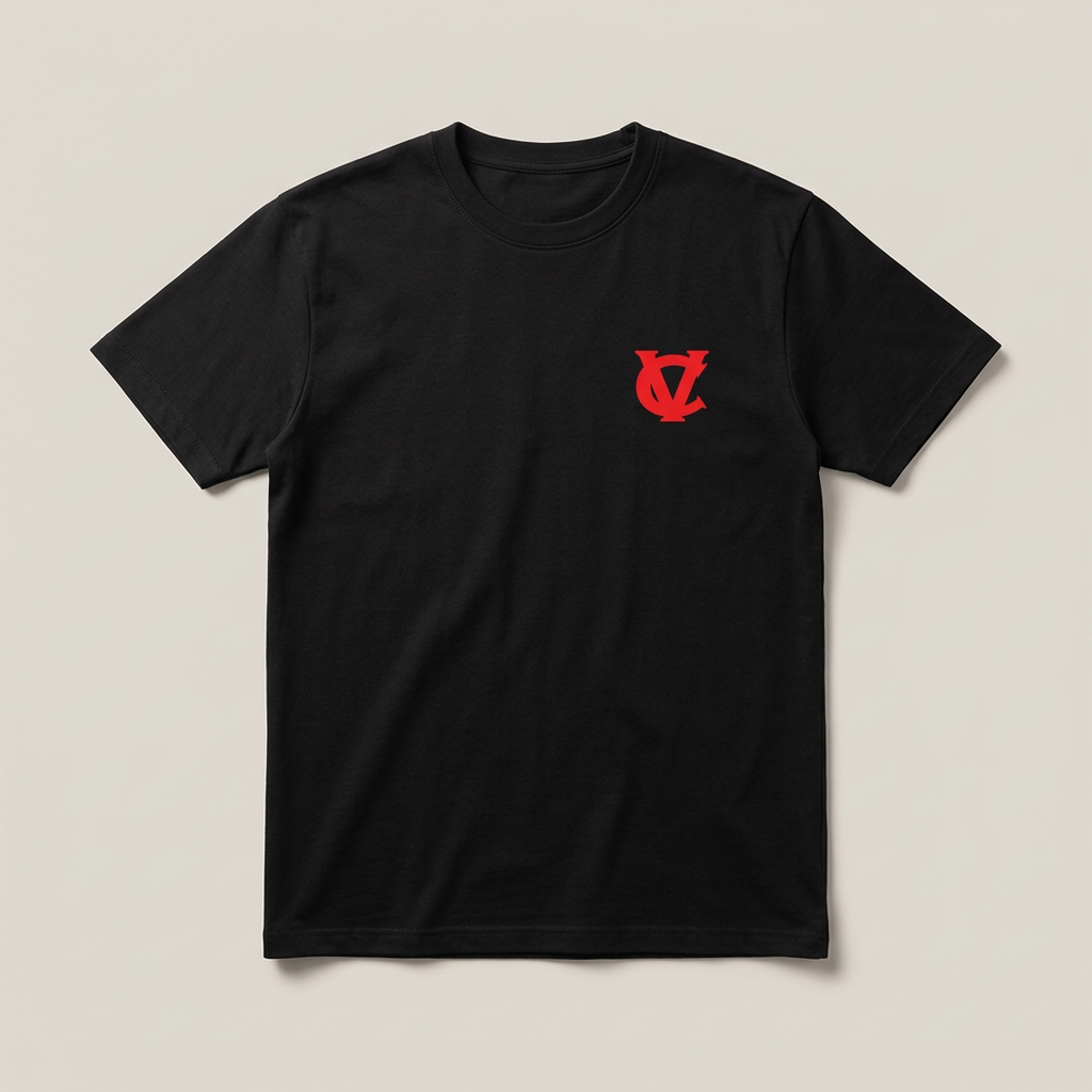 Remera negra isologo
